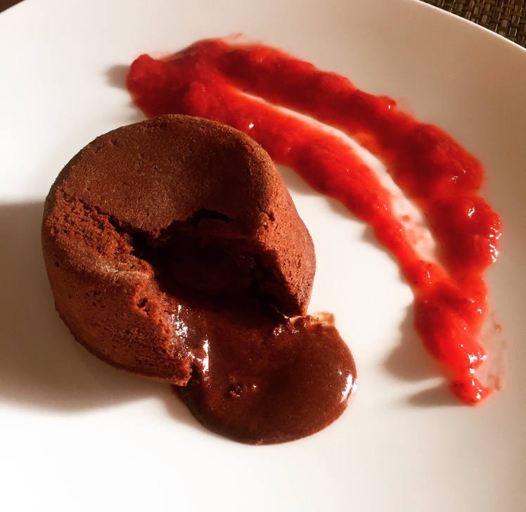 Chocolate lava cake（熔岩蛋糕）