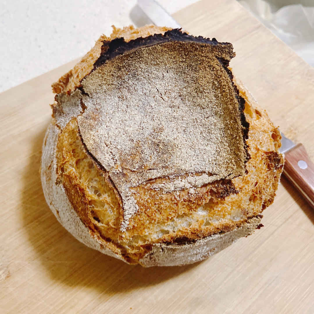 天然酵种欧包之练习