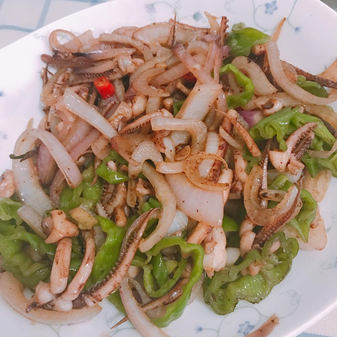 爆炒鱿鱼