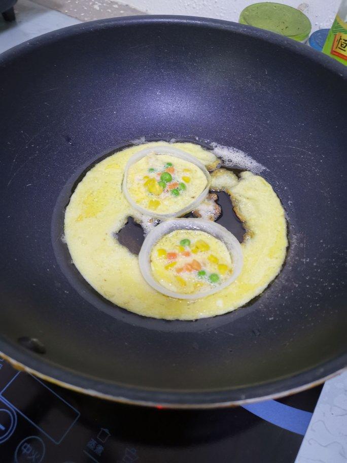洋葱圈鸡蛋饼
