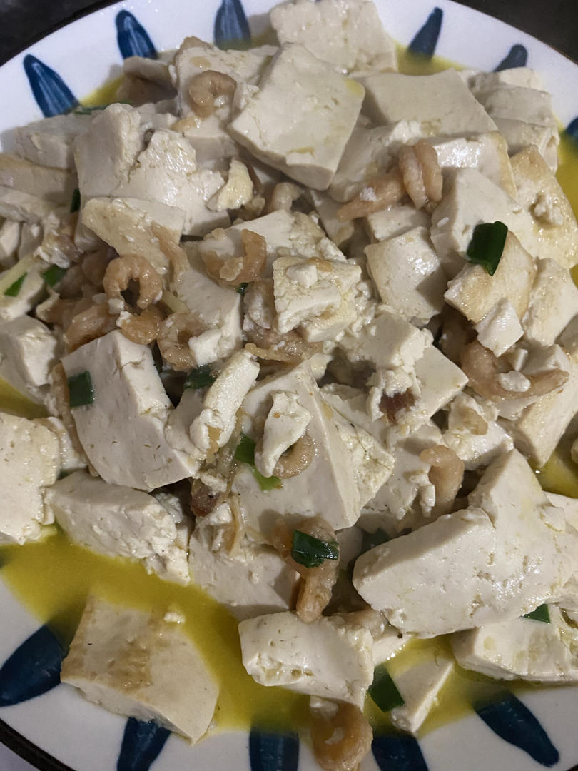 豆腐虾米瘦肉煲