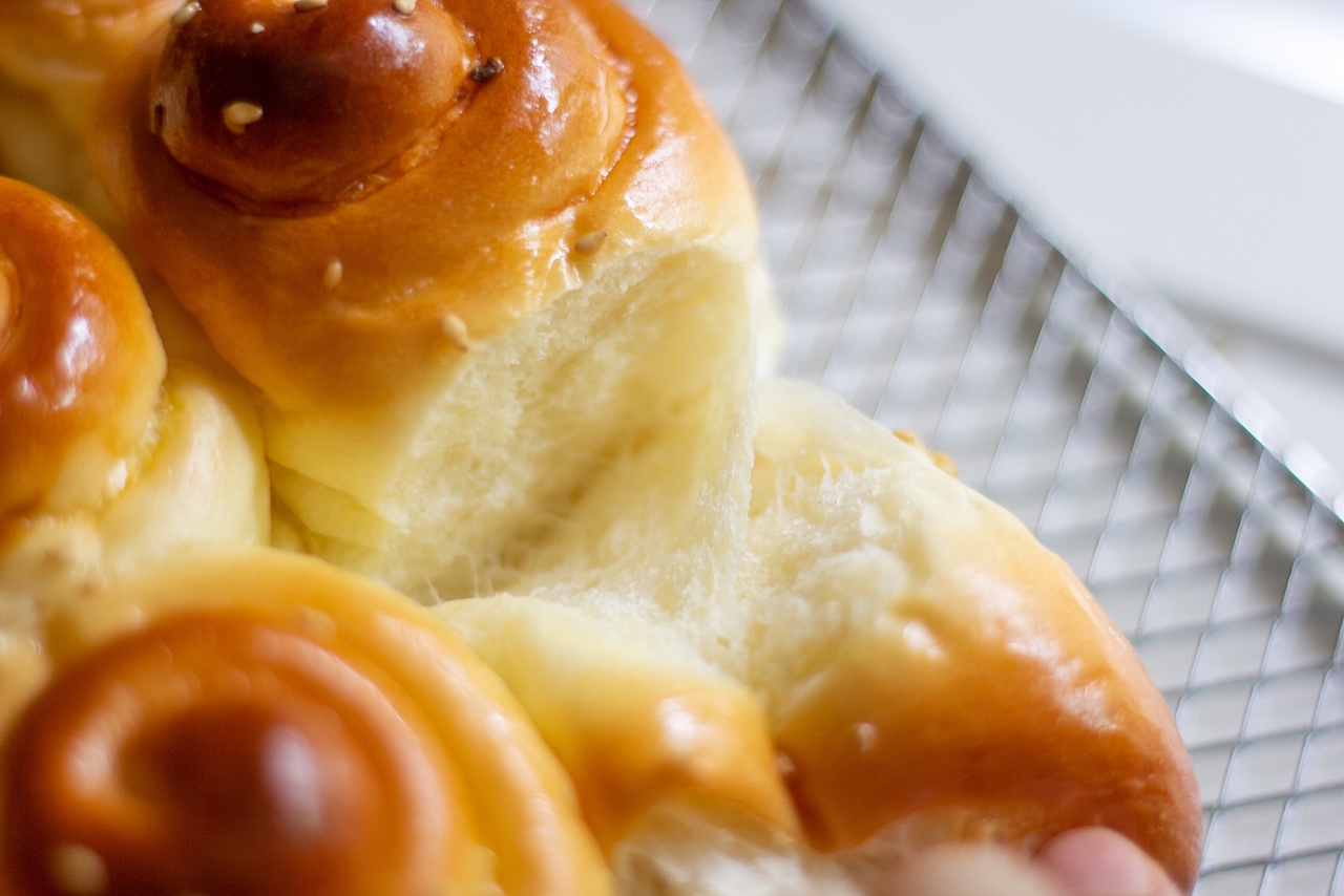 鲜奶蜂蜜脆底小面包🍯酥脆底壳㊙️详细教程的做法 步骤16