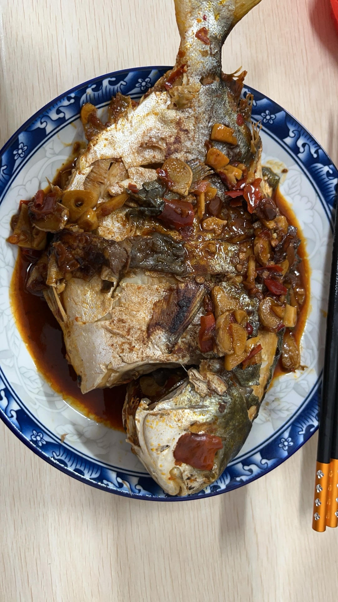 红烧金昌鱼（包含去腥、煎鱼不破皮的秘诀）