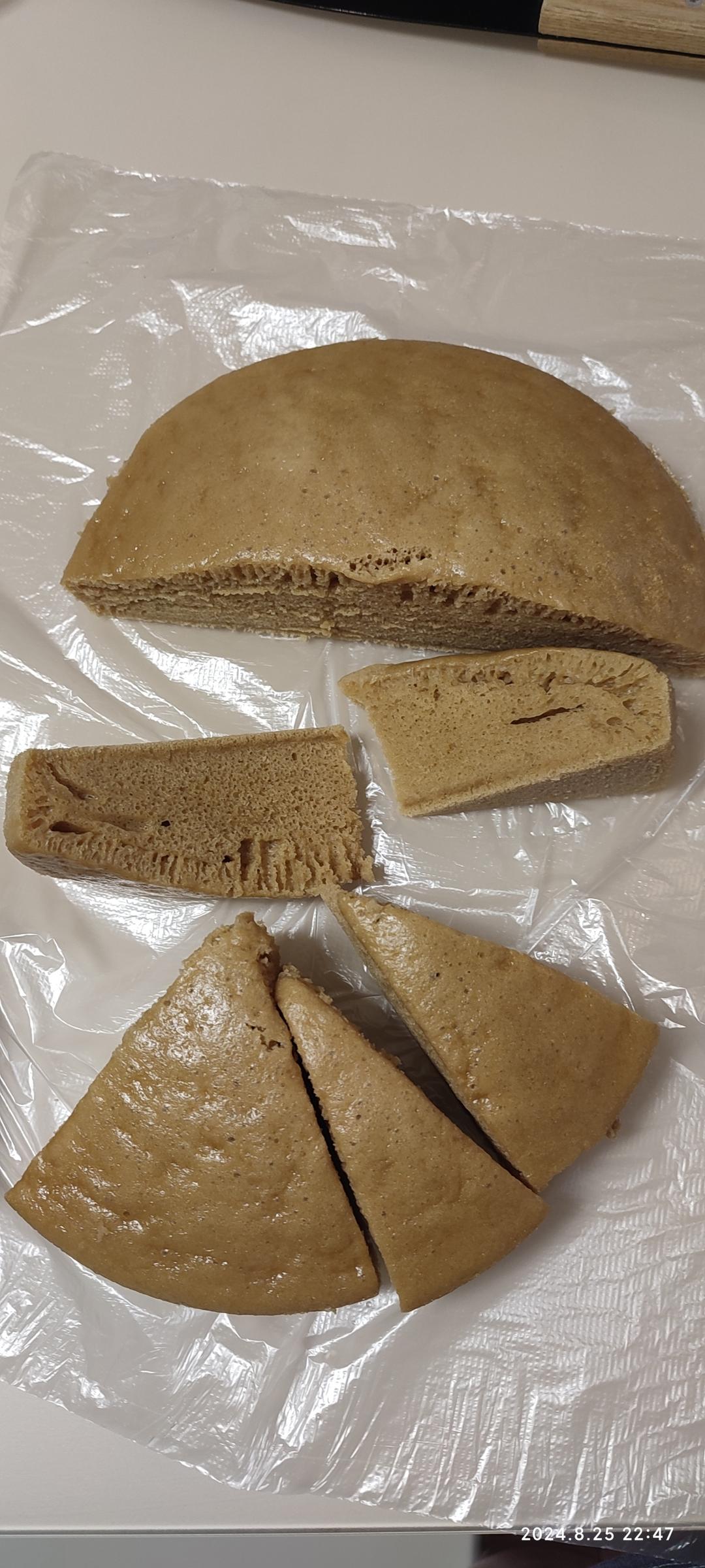 夏天版红糖马拉糕Q弹软糯香甜可口
