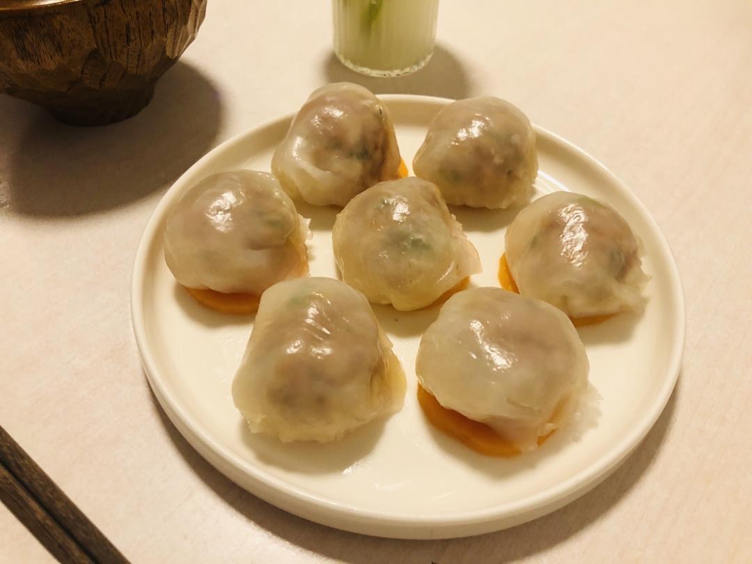 广式早茶水晶虾饺「miu的食光记」