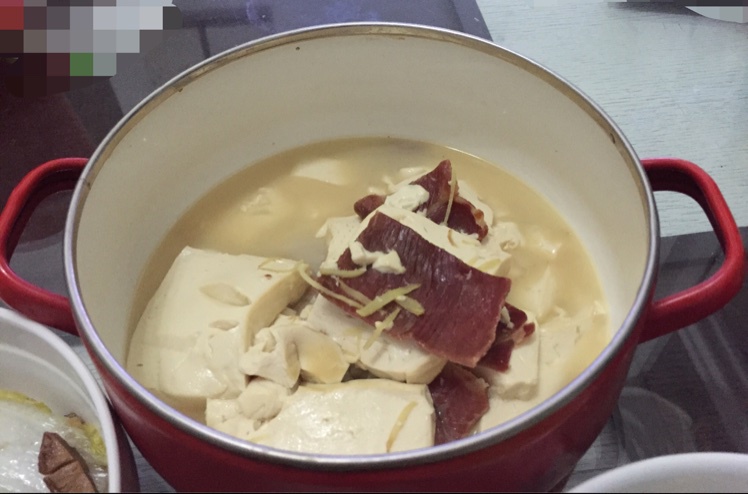 金华火腿烧豆腐