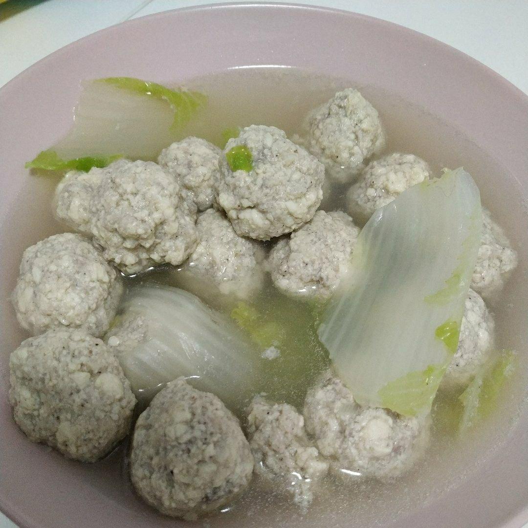 豆腐丸子汤