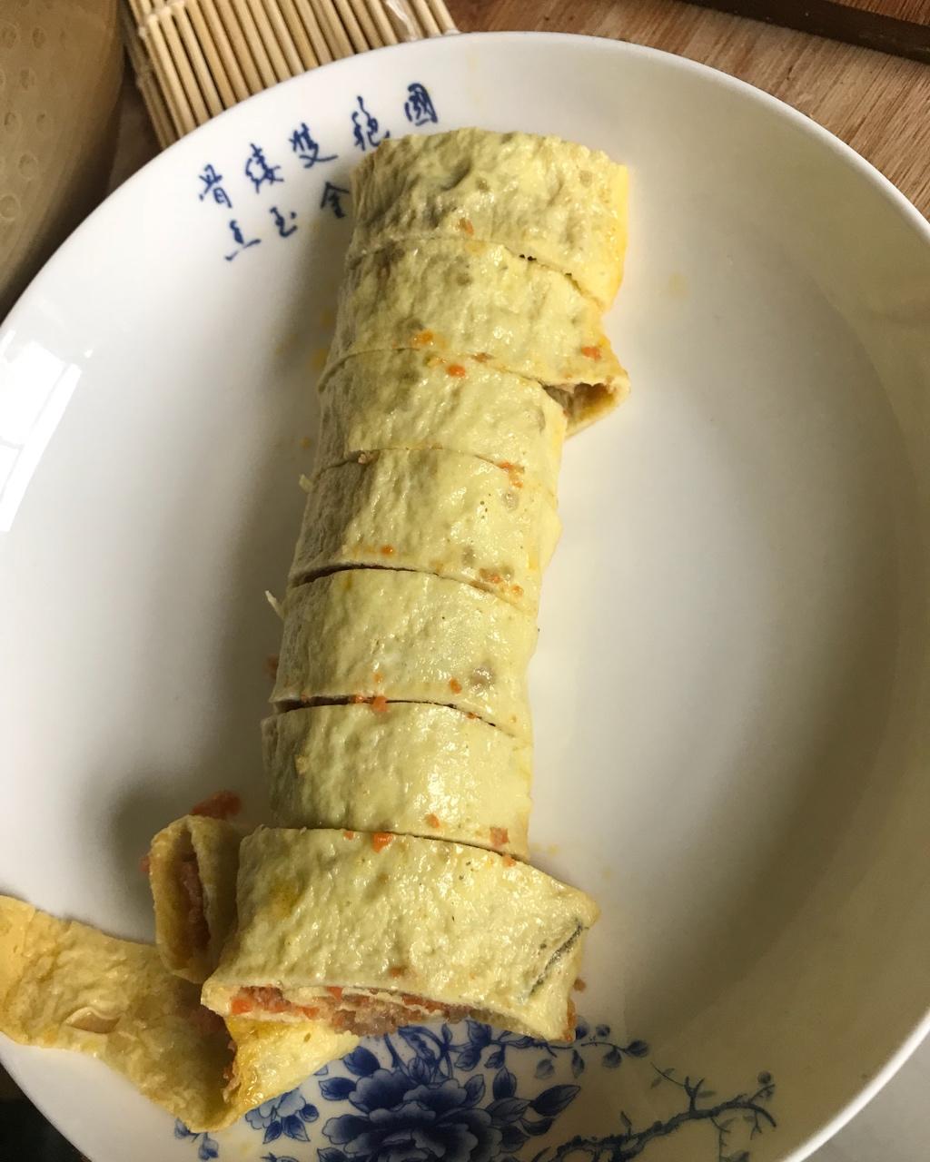 鲜虾鸡蛋卷宝宝辅食精华一岁以上宝宝