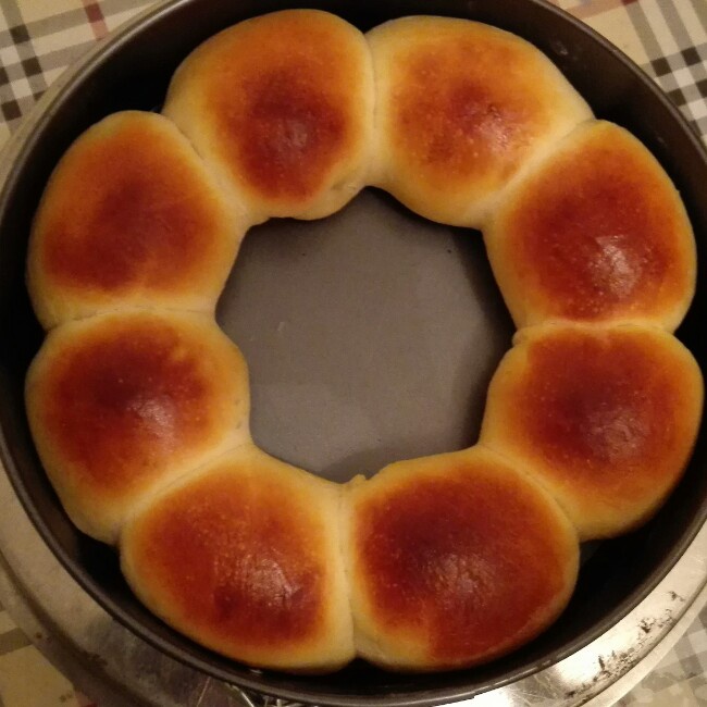 牛奶圆面包（爱和自由配方）