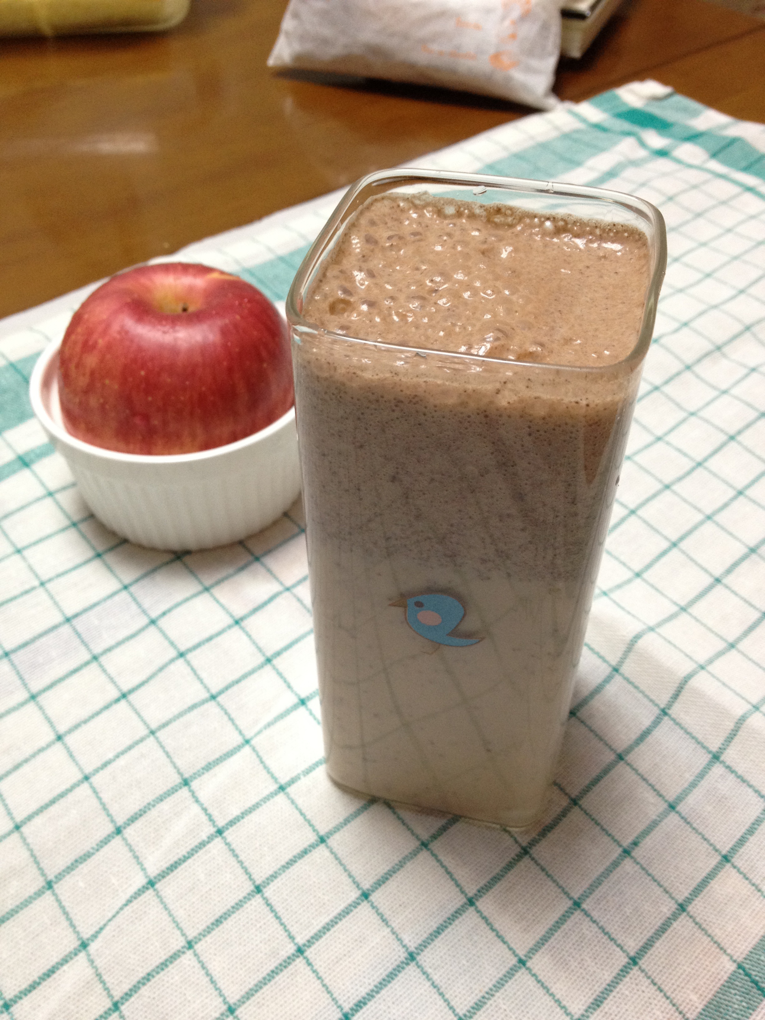 香蕉巧克力牛奶。