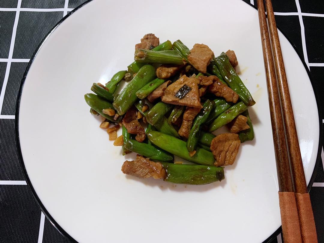 媳妇版豆角炒肉