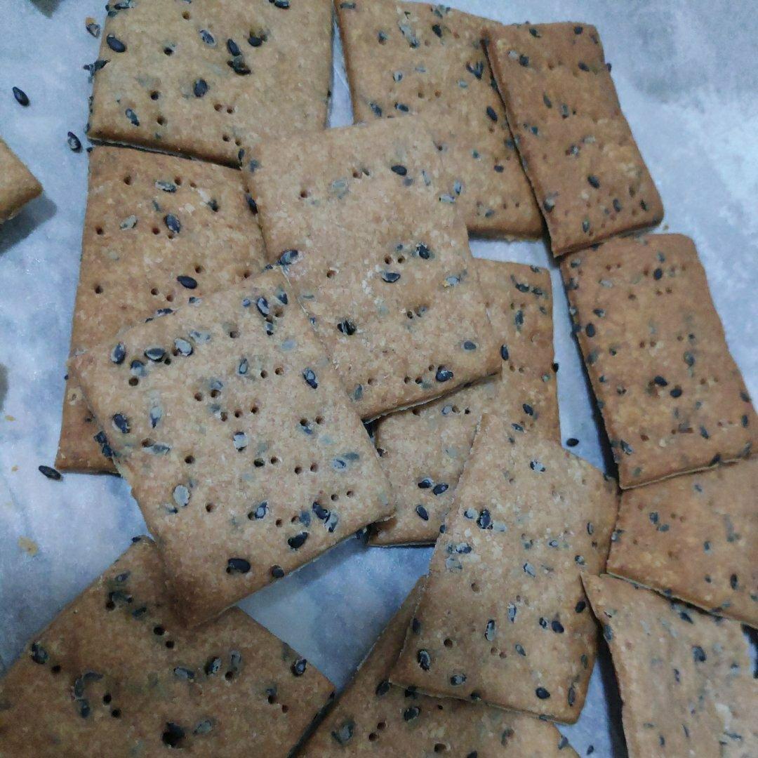 芝麻全麦苏打饼干（勾氏私房菜）