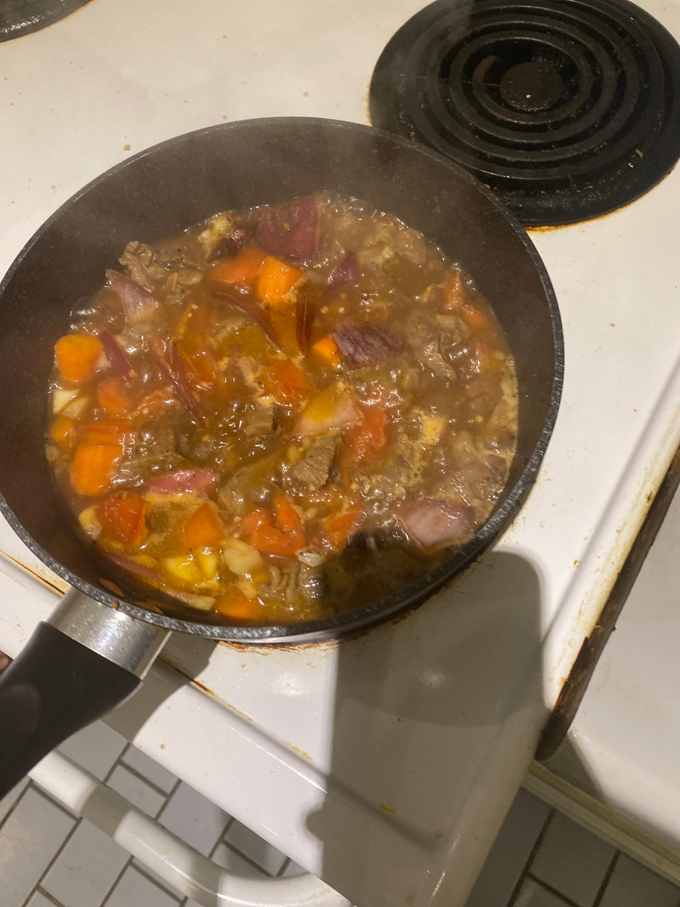 番茄土豆炖牛腩