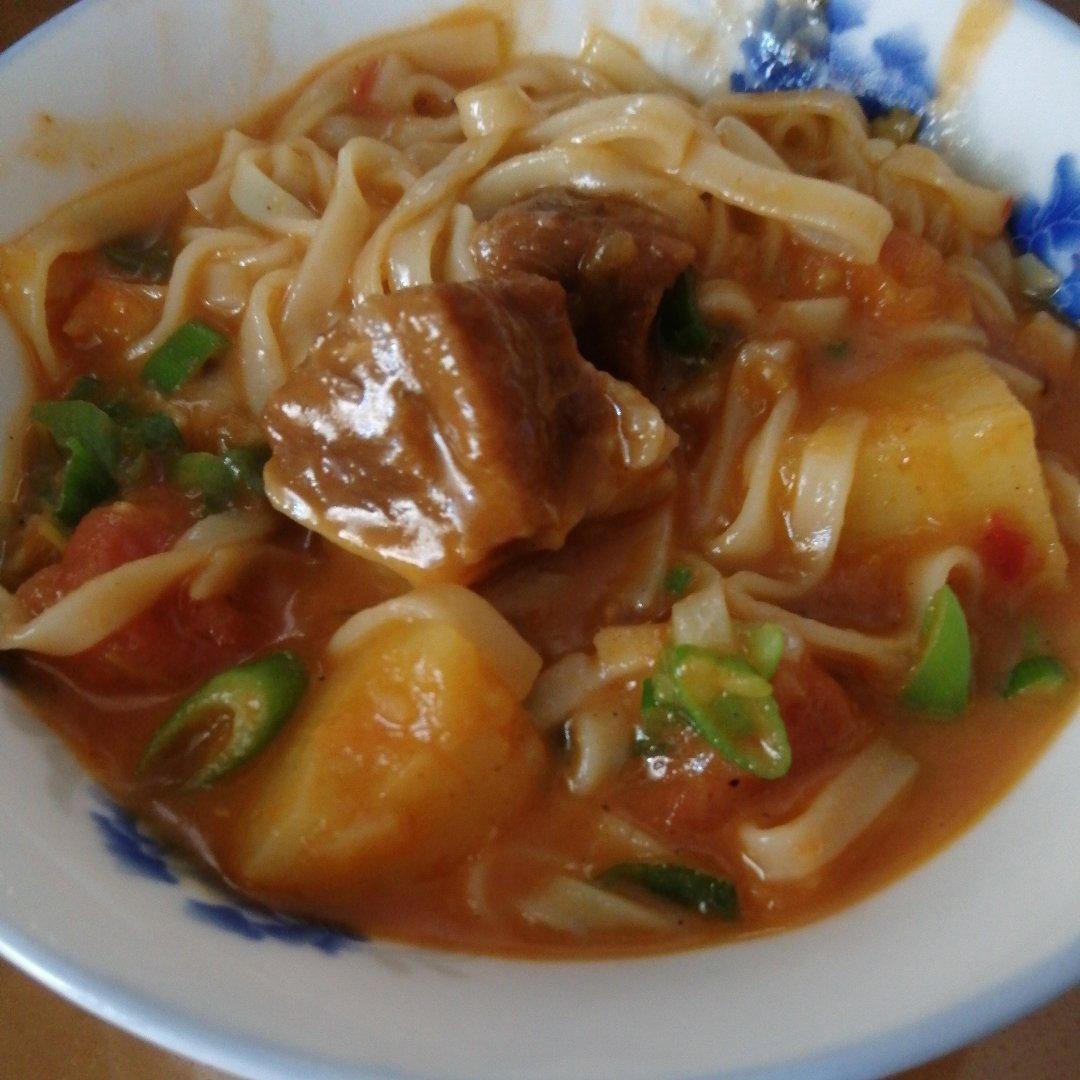 【番茄土豆炖牛腩】