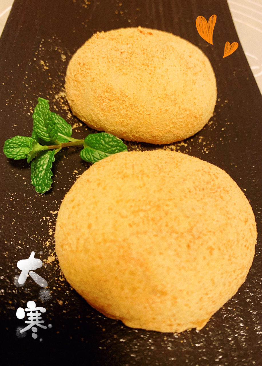 香甜软糯❗️好吃到哭的黄豆糯米球，巨简单～