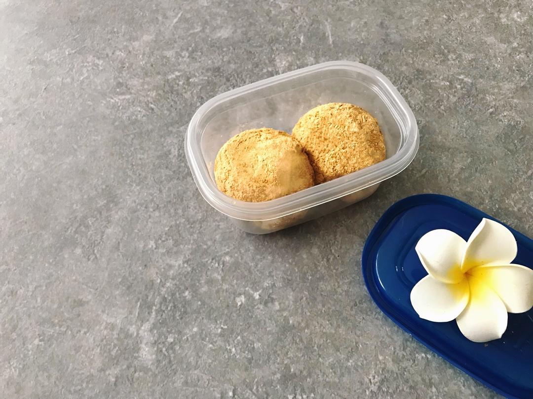 和菓子——三色萩饼