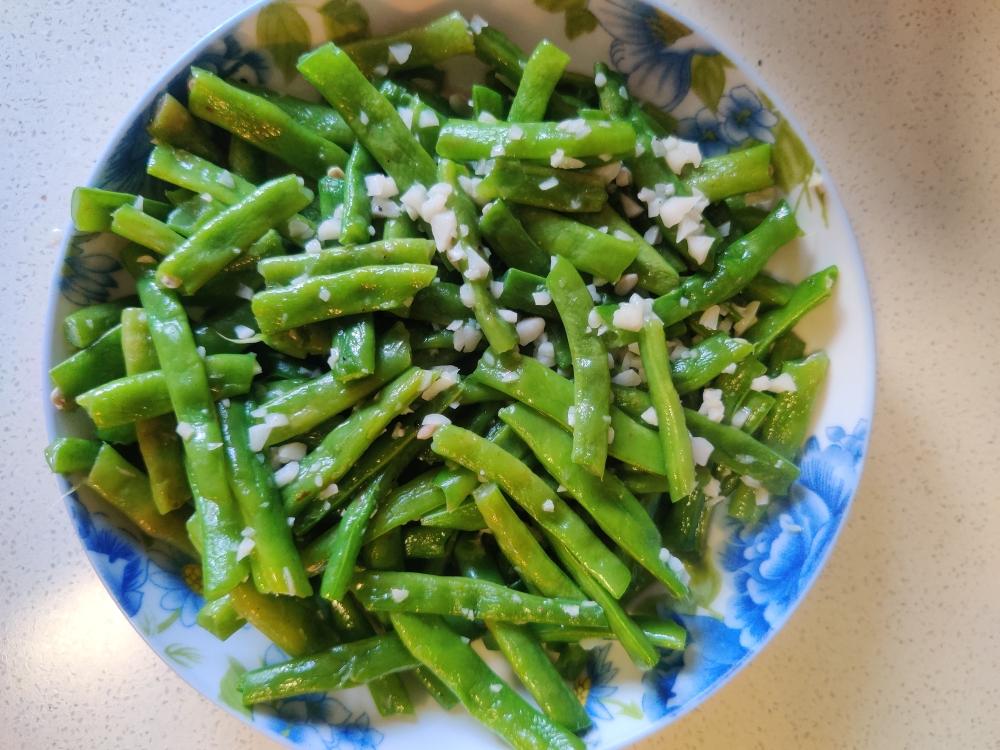 蒜泥刀豆（上海菜）