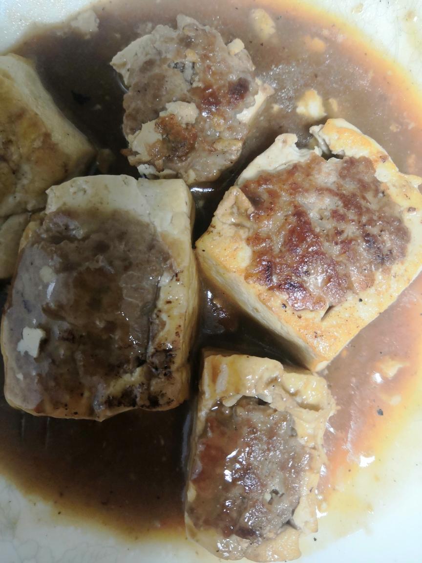 客家煎酿豆腐