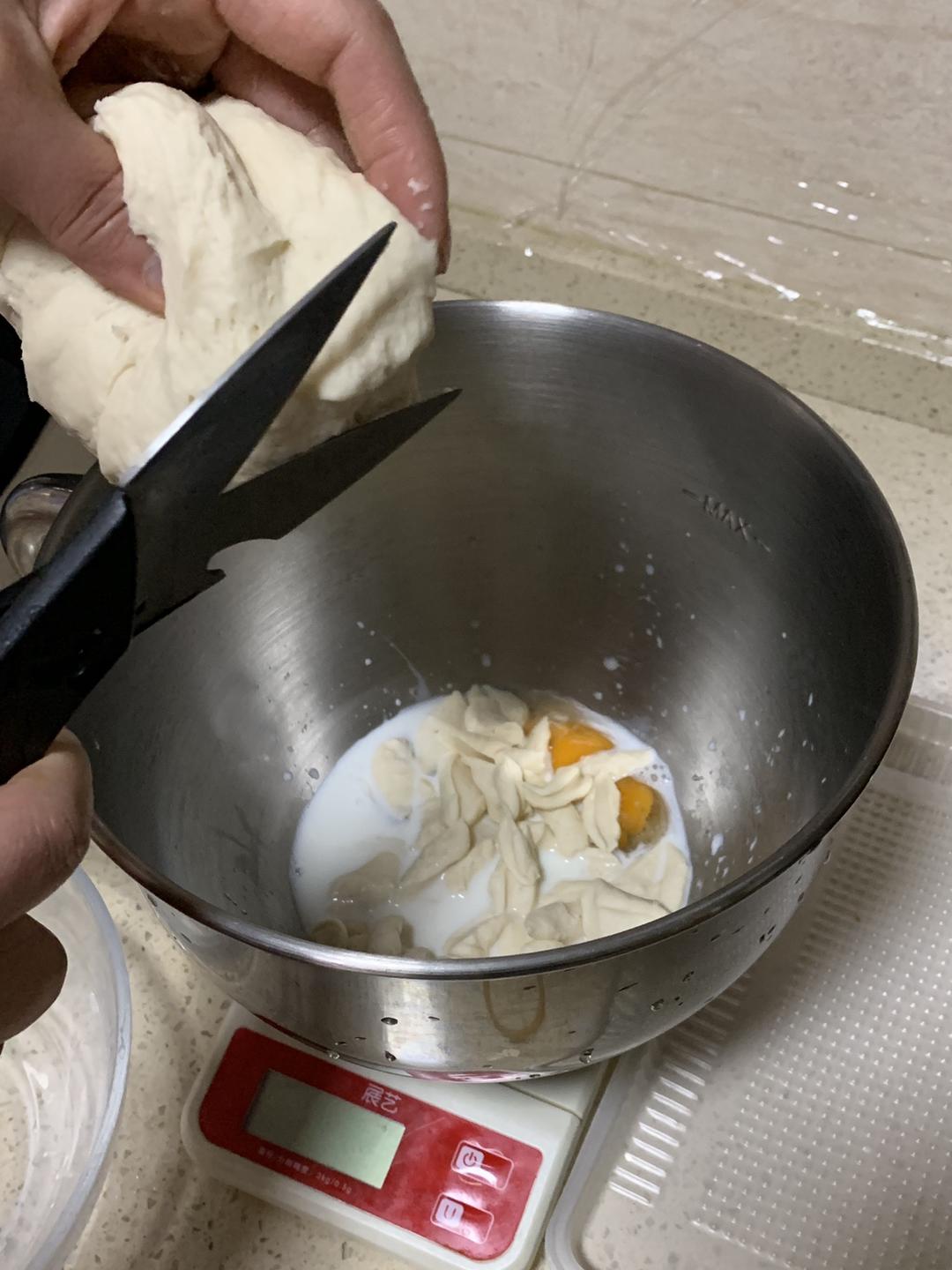 纯奶手撕吐司的做法 步骤1