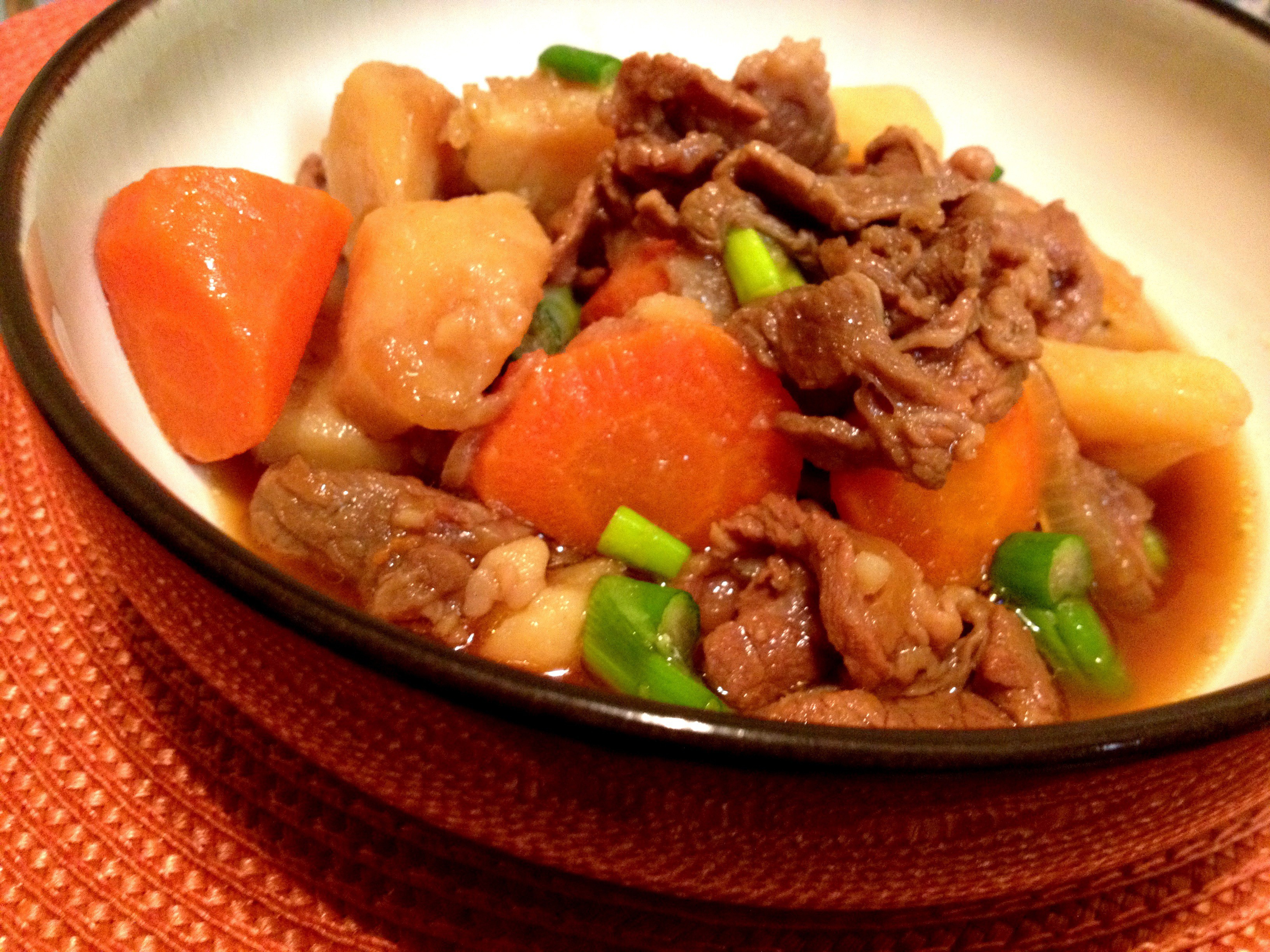 日式土豆炖牛肉（肉じゃが）