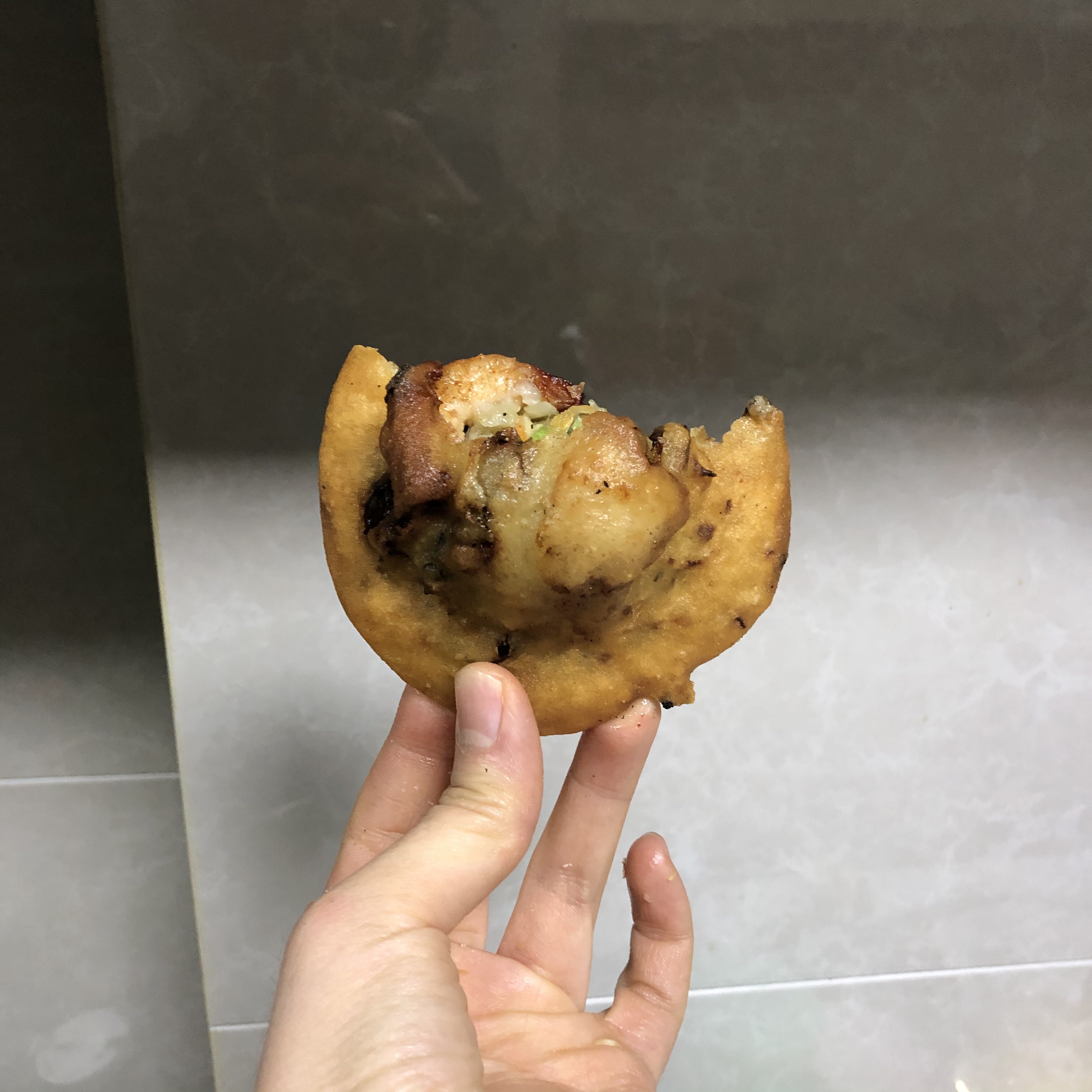 平潭特色小吃-海蛎饼的做法 步骤6