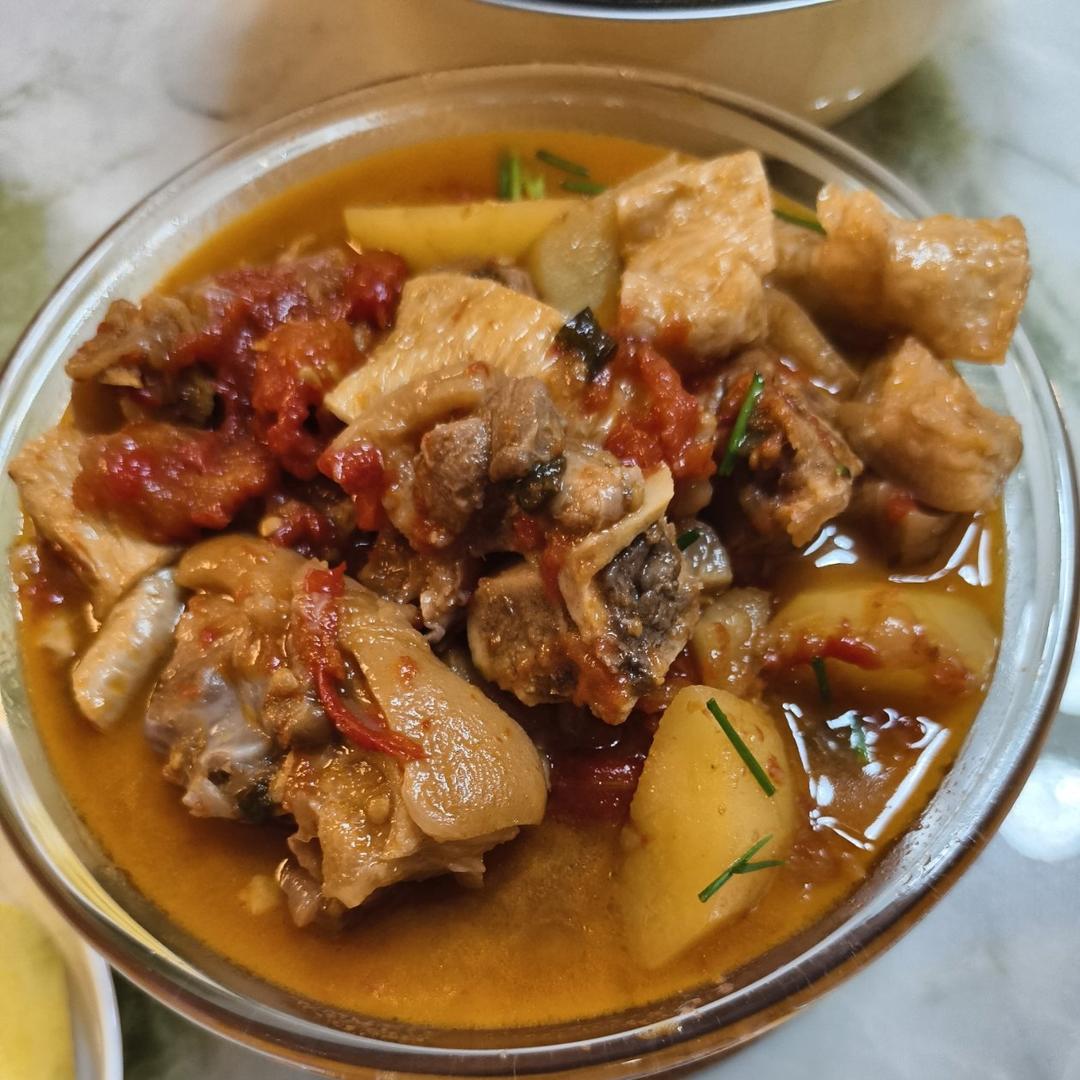 番茄土豆炖牛腩