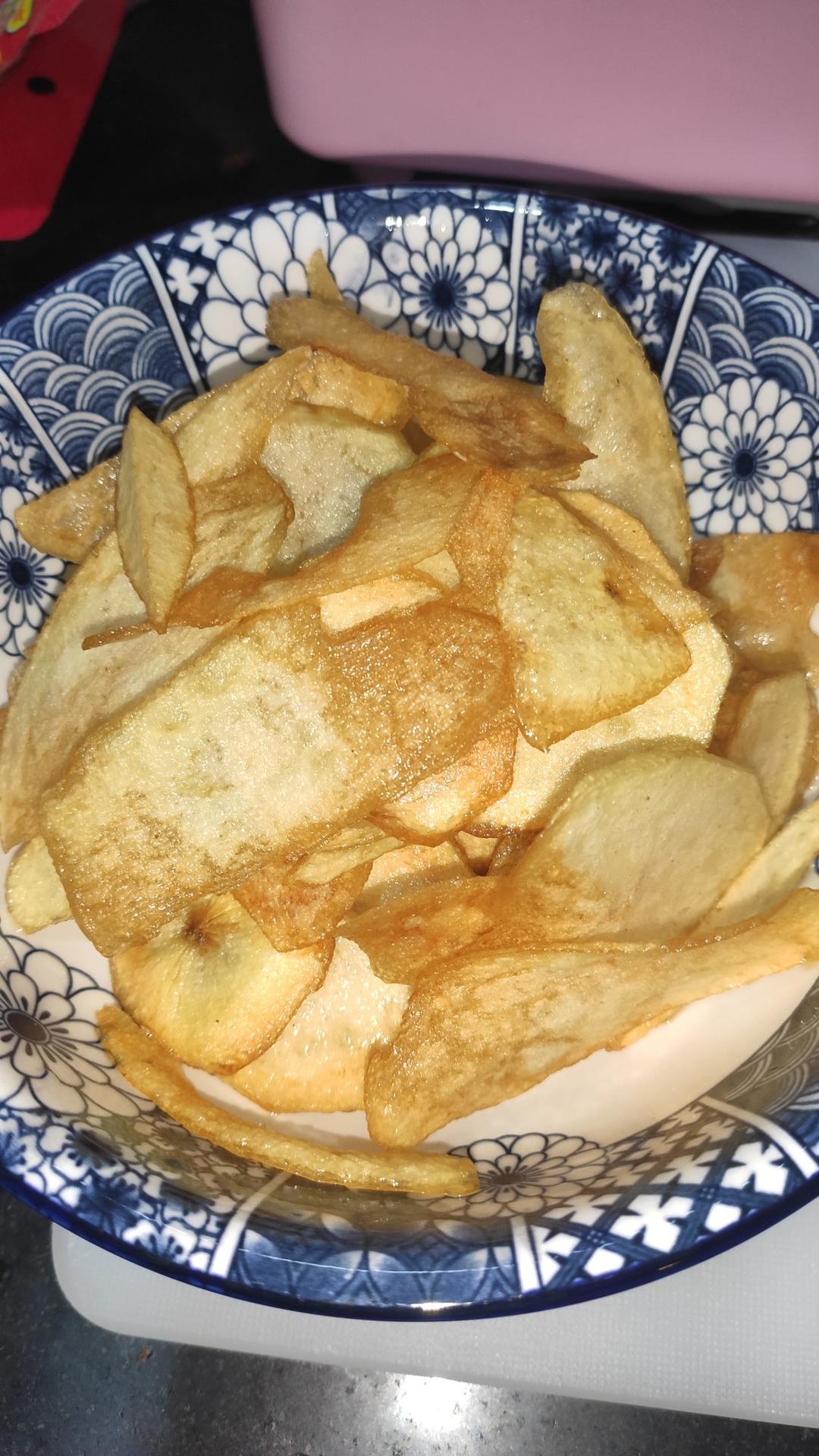 炸土豆片（家庭版薯片）