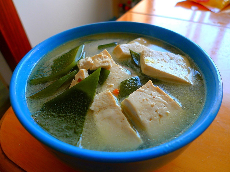 海带豆腐汤的做法