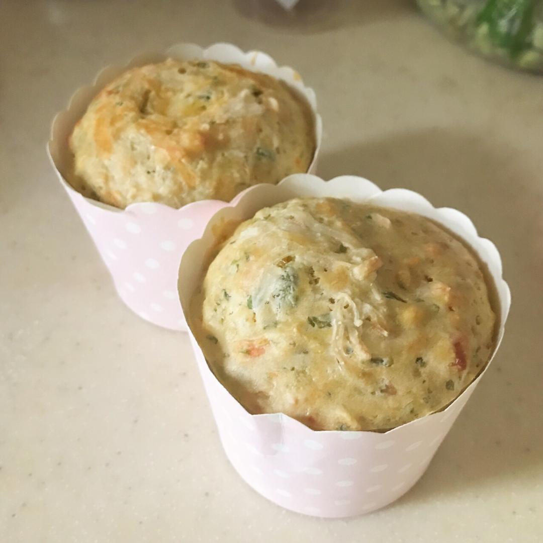 鲜蔬鸡蛋早餐马芬丨健康·三餐