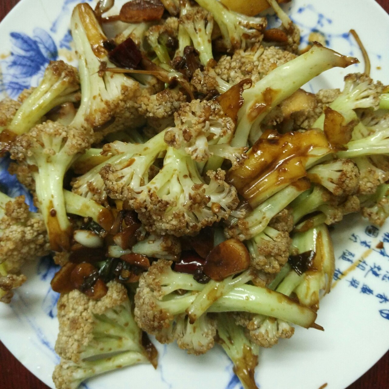 很“浪费”米饭的家常菜之一-------干锅菜花