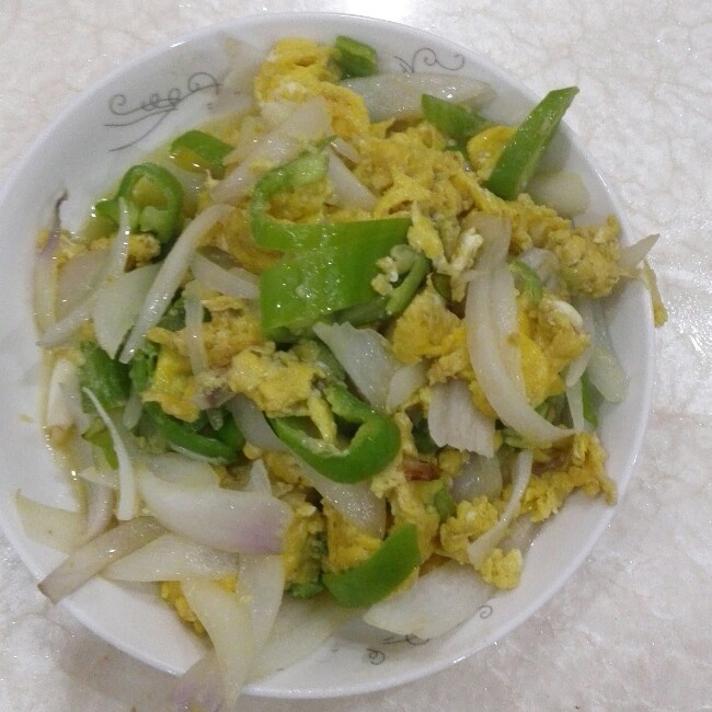 洋葱炒蛋