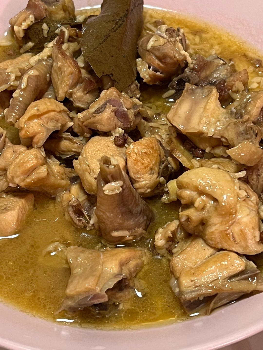 醪糟烧鸡块 <302小厨房>