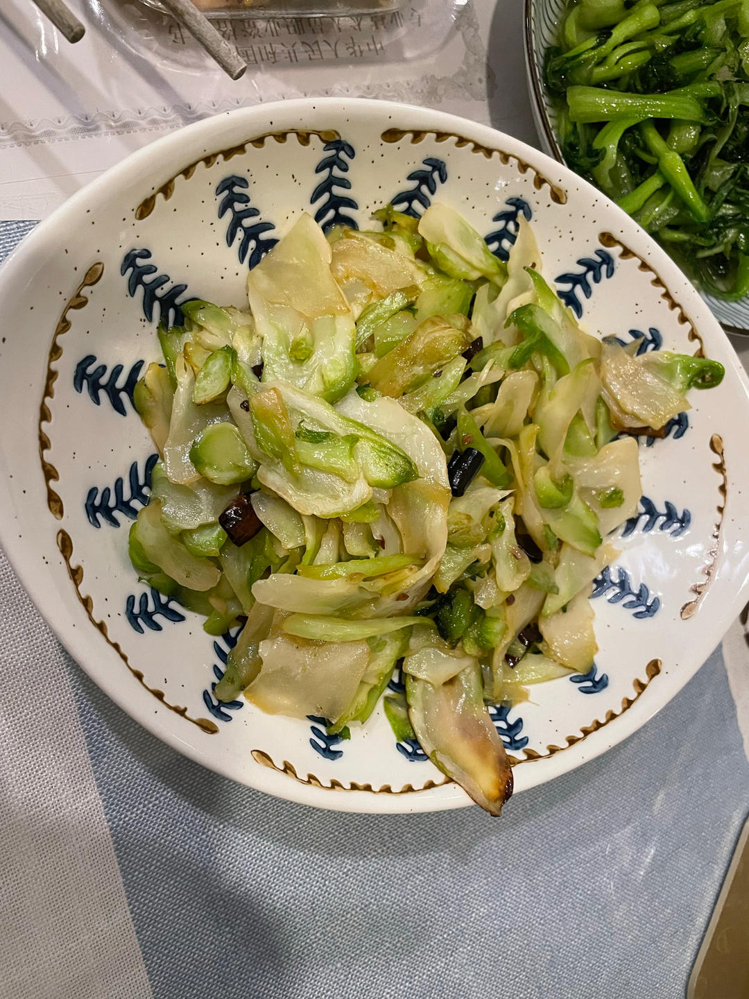 清炒儿菜（清香翠绿超好吃）