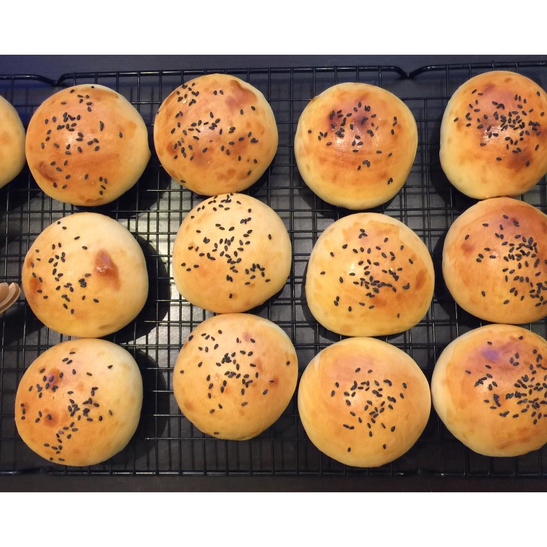 鲜奶油小餐包（一次发酵）