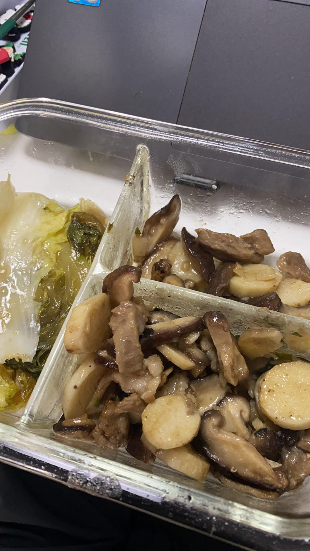 家常菜：🍄山药炒口蘑