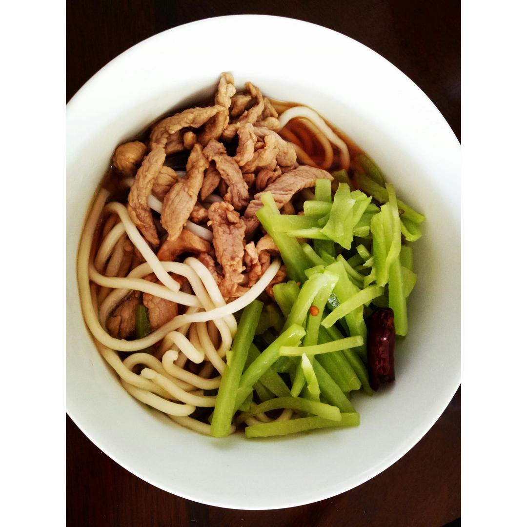 肉丝面