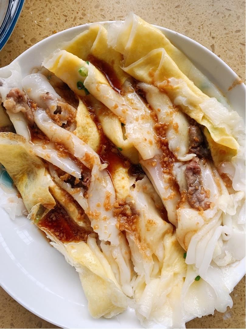 留学生自制肠粉（平底锅版）