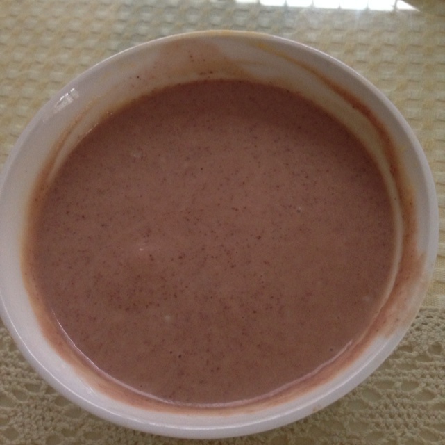 葛家丫头做的红豆奶昔