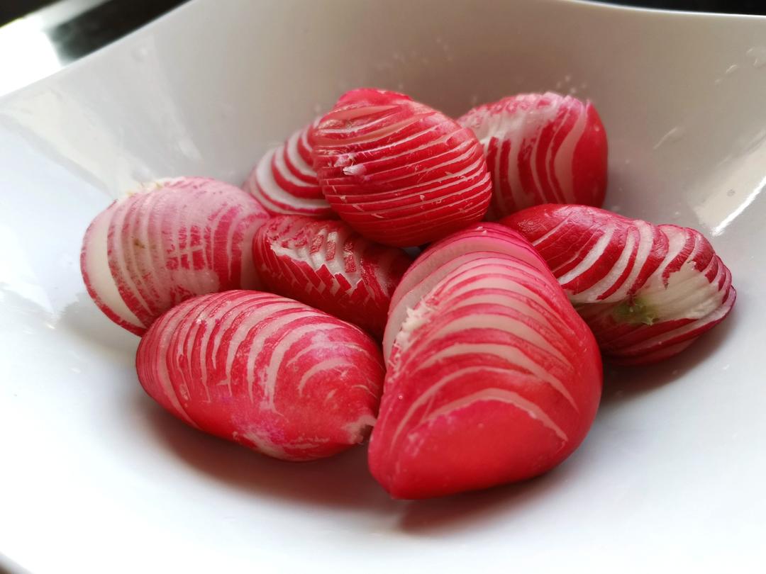 ㊙️不切蓑衣刀也可以貌美如花‼️糖醋樱桃萝卜