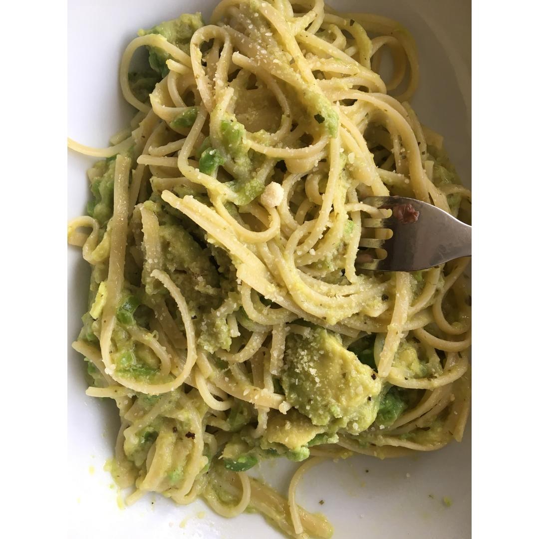 牛油果意面 Spaghetti with Avocado Sauce