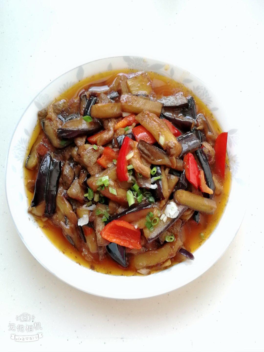 红烧肉沫茄子