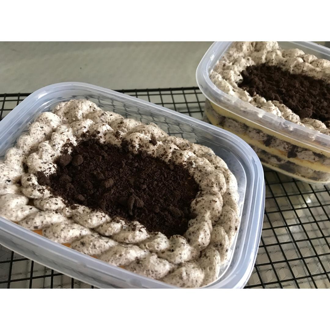 好吃到流泪的奥利奥咸奶油盒子蛋糕