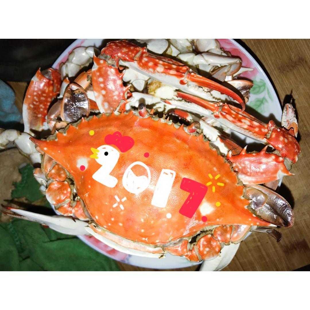 清蒸大螃蟹