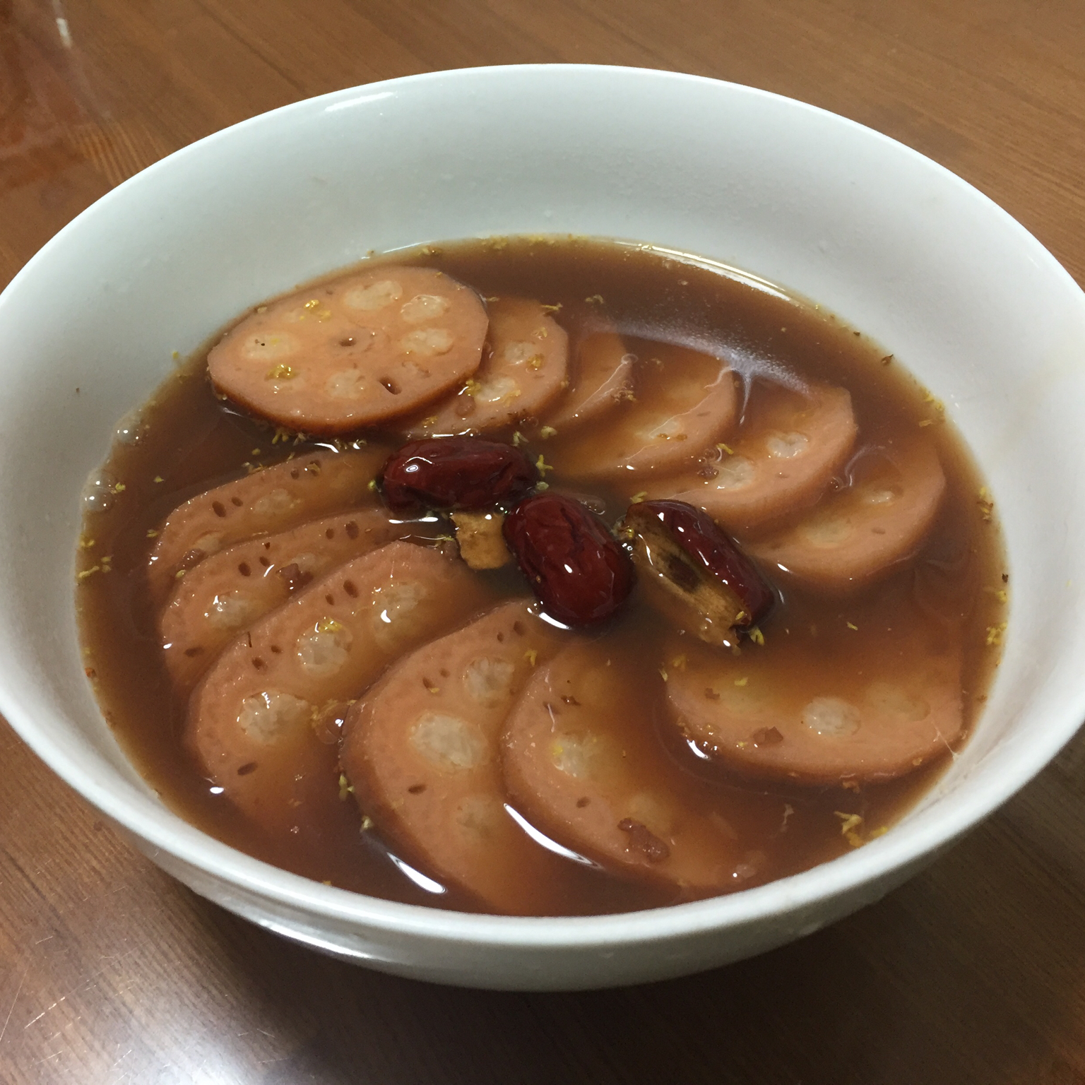 【曼食慢语】桂花红糖糯米藕