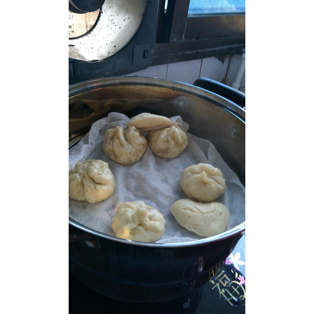 手工包子（肚脐包）