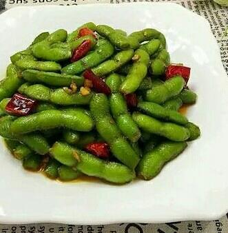 冷菜毛豆新吃发的做法