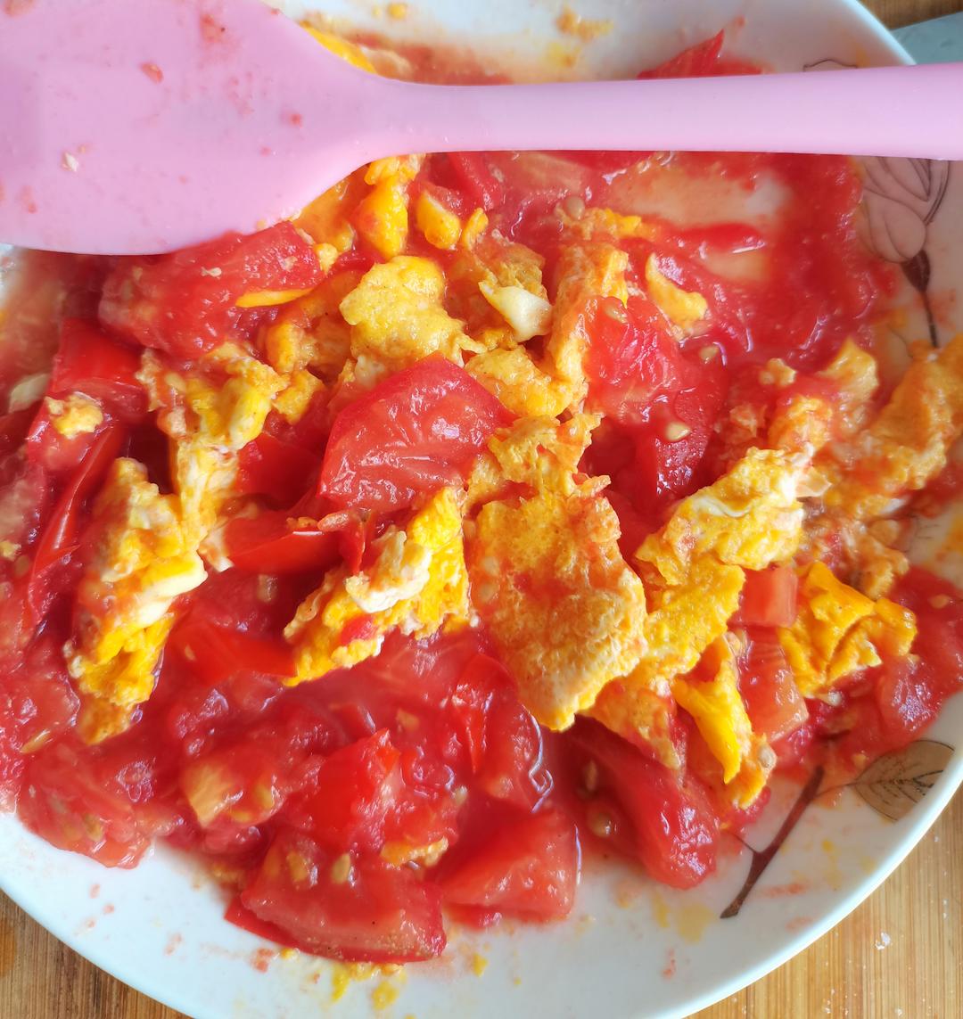 微波炉番茄炒蛋