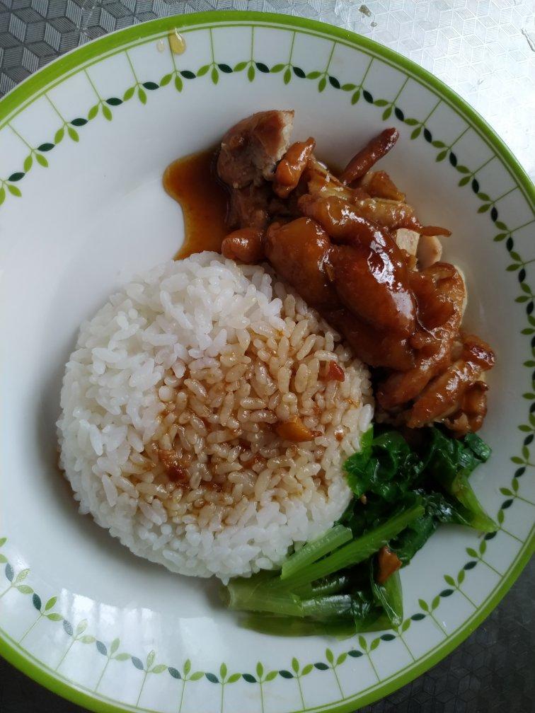 照烧鸡腿饭