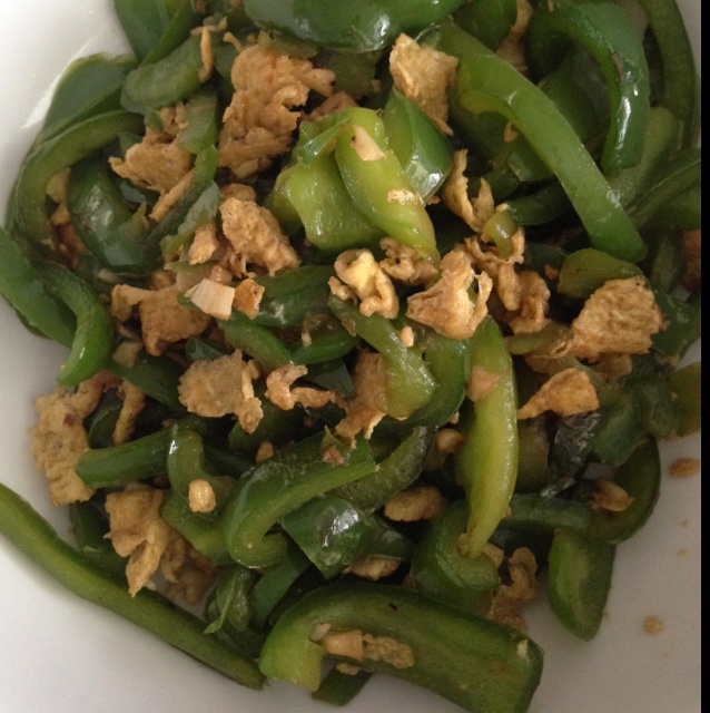 青椒鸡蛋