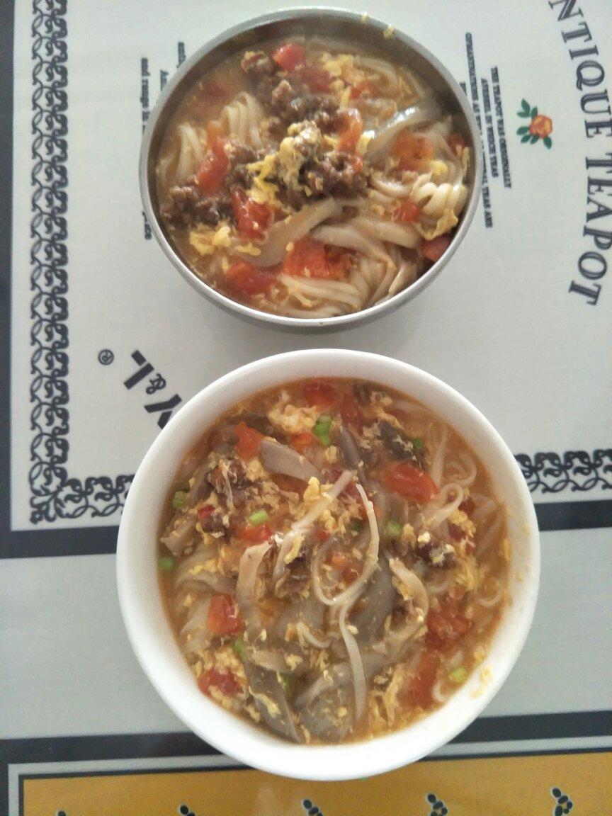 简单早餐-疙瘩汤